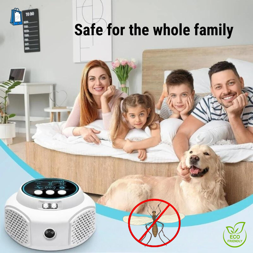 Smart Gnat Indoor Repeller - 360° Coverage for Gnats-Free Home