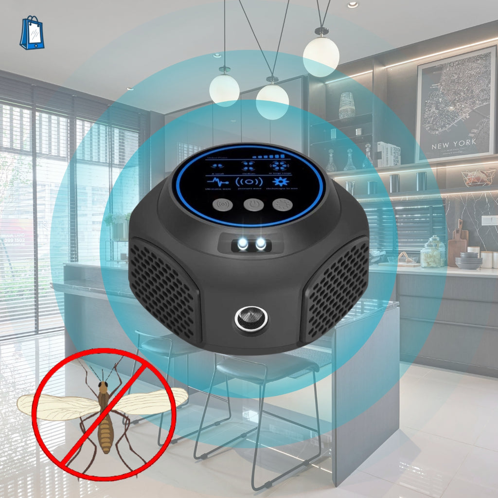 Smart Gnat Indoor Repeller - 360° Coverage for Gnats-Free Home