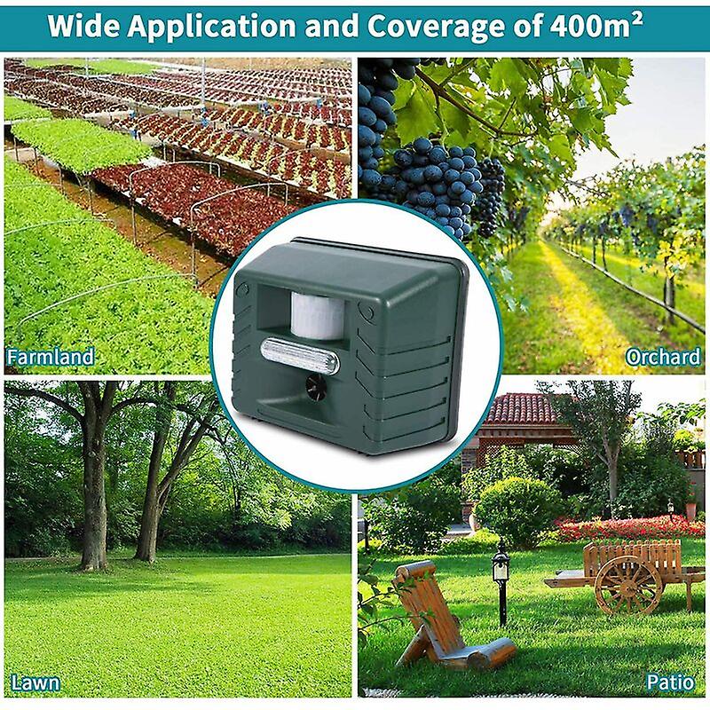 Woodpecker Ultrasonic Repeller PACK OF 2 - Effective Bird Control