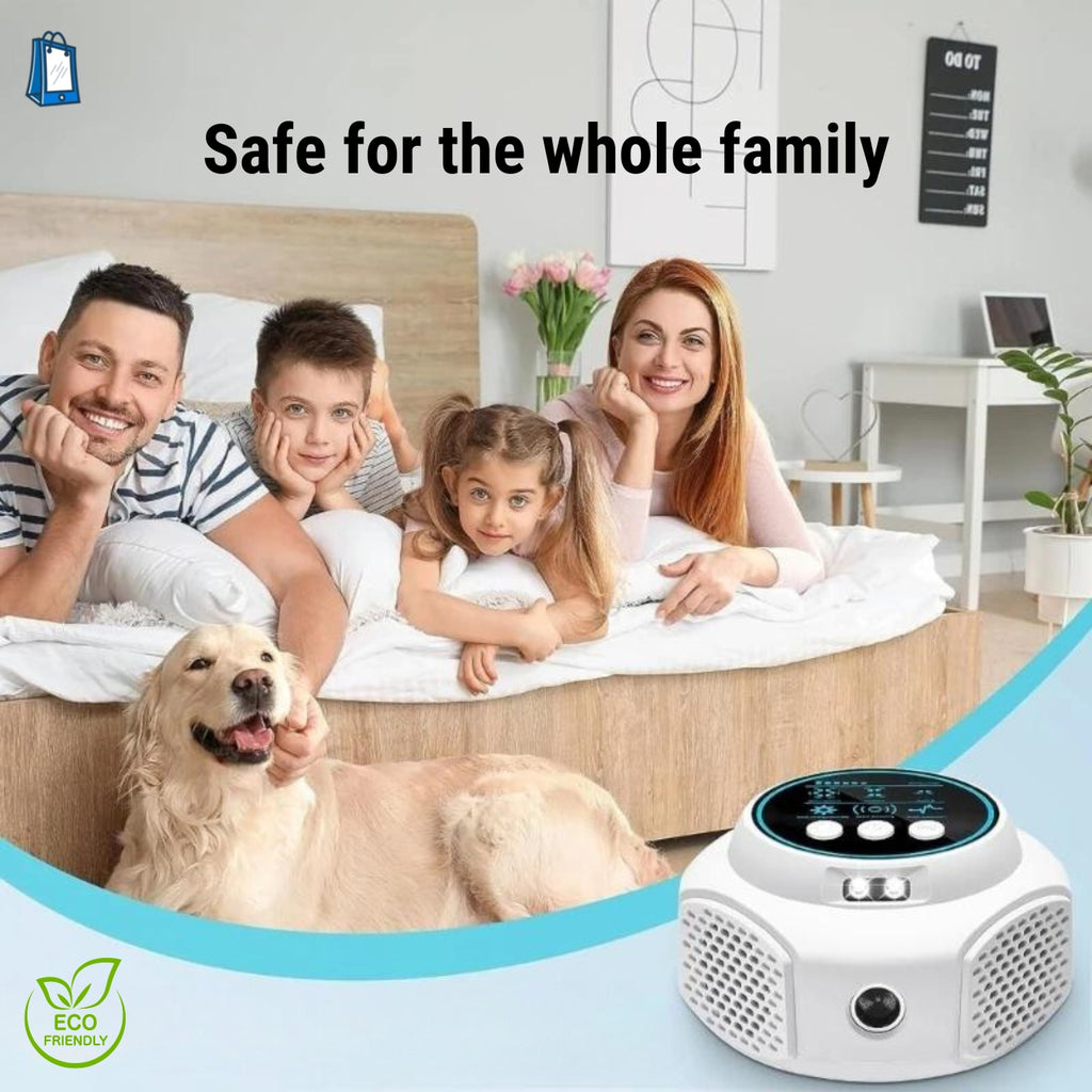Smart Ultrasonic Pest Repeller Indoor - 360° Coverage