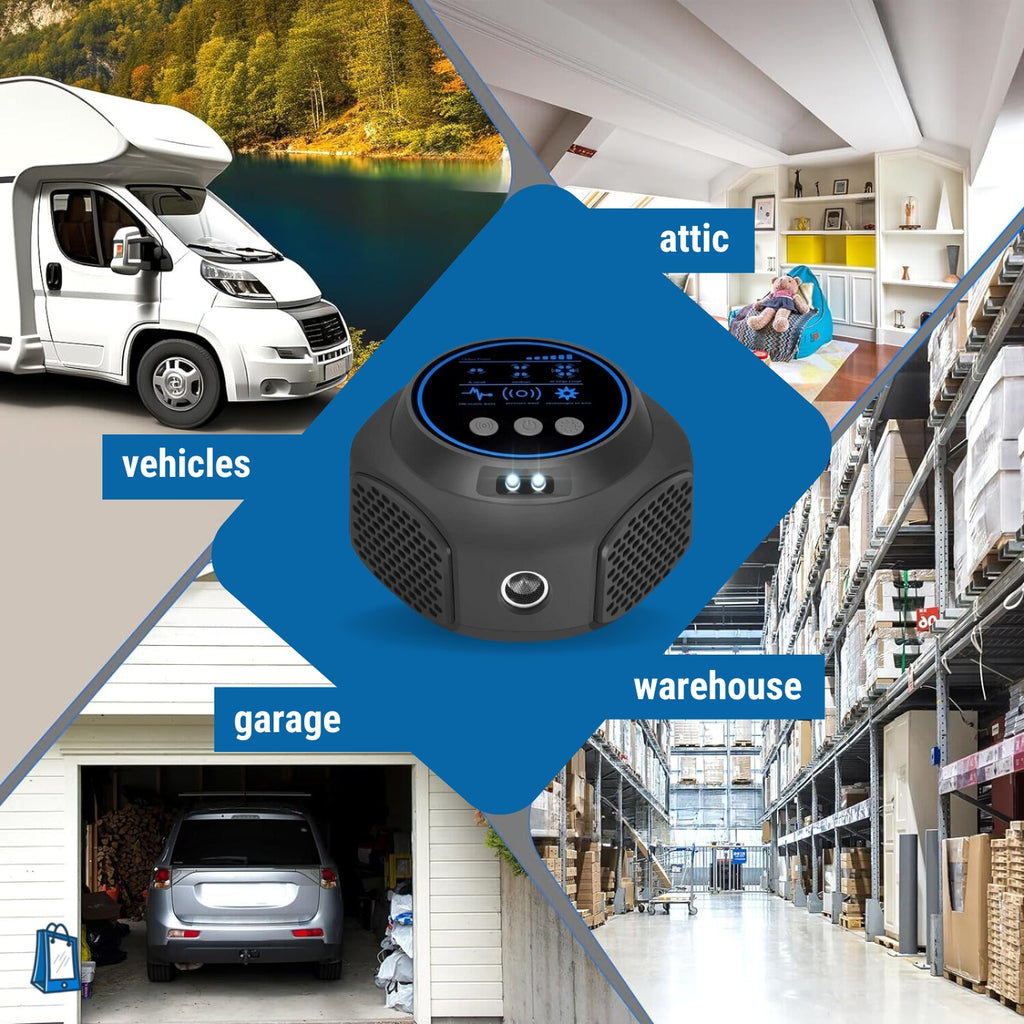 Smart Ultrasonic Pest Repeller Indoor - 360° Coverage