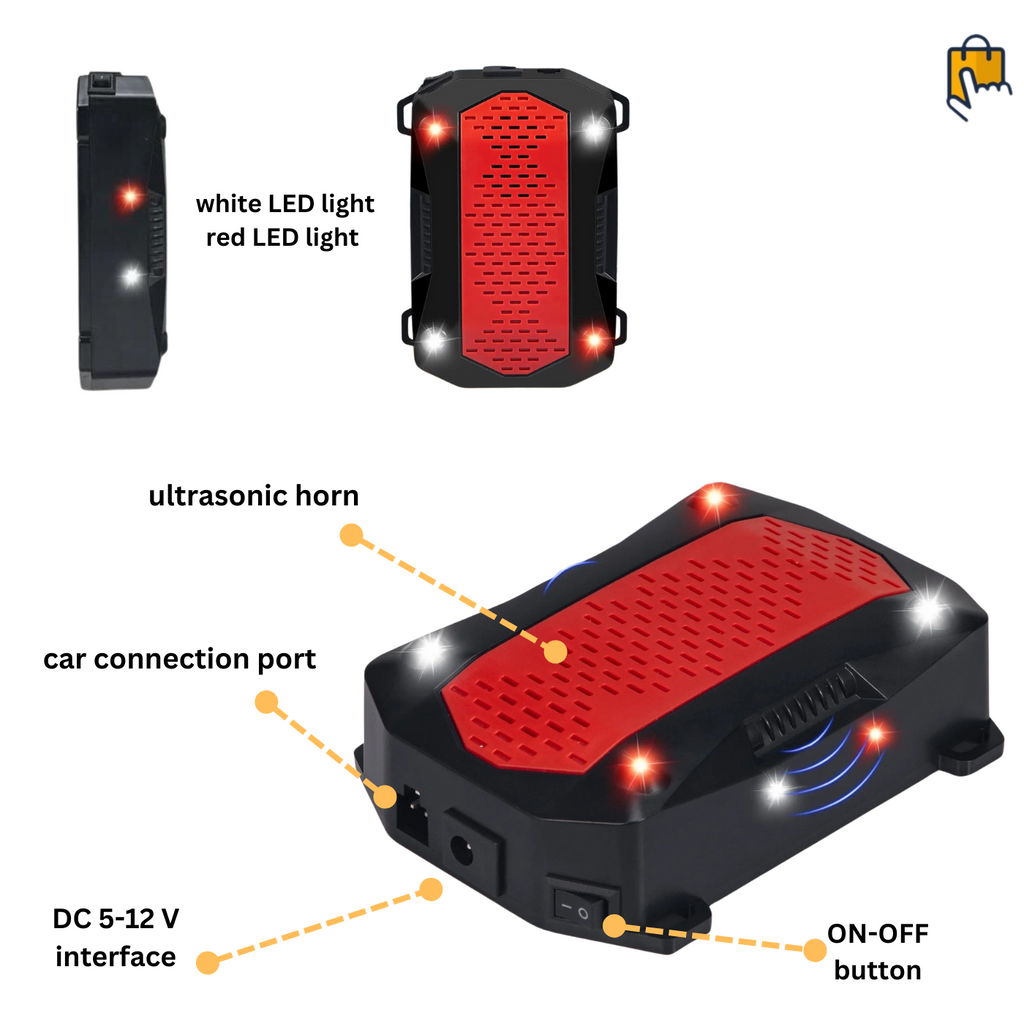 Ultimate Rodent Vehicle Protector - Ultrasonic Rodent Repeller