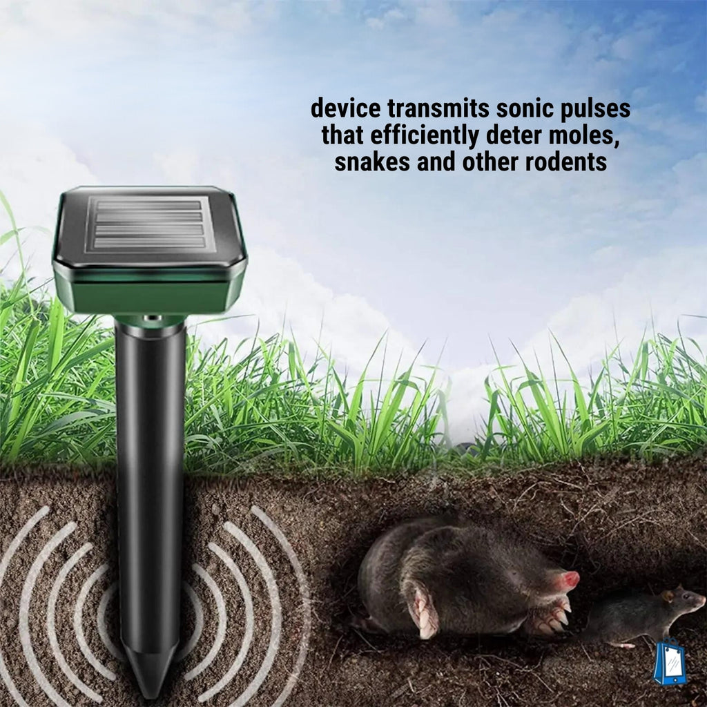 Solar Mole Repeller - 4 pack
