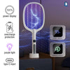 Image of electric bug zapper racket, features