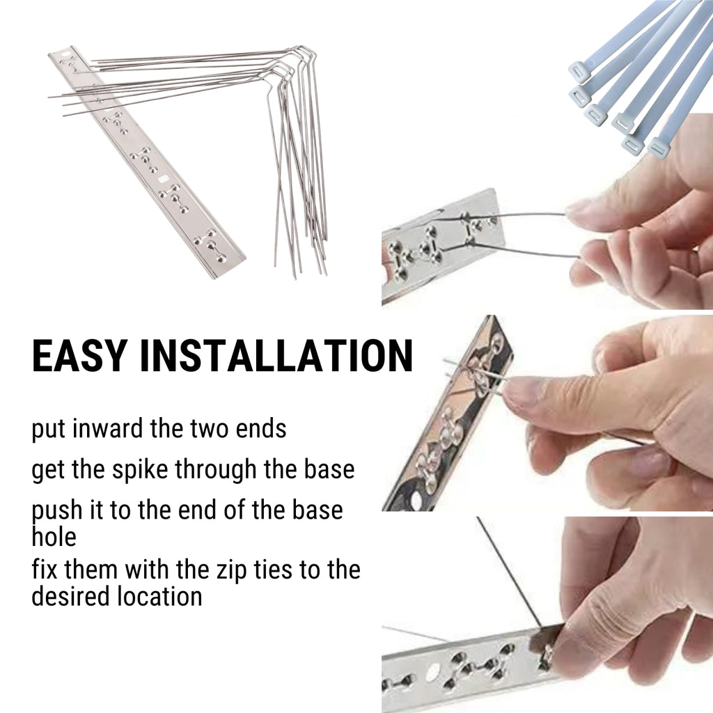 Bird Spikes Stainless Steel