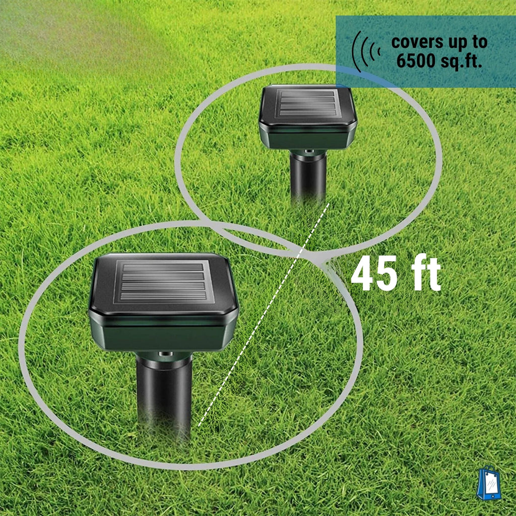 Solar Mole Repeller - 4 pack