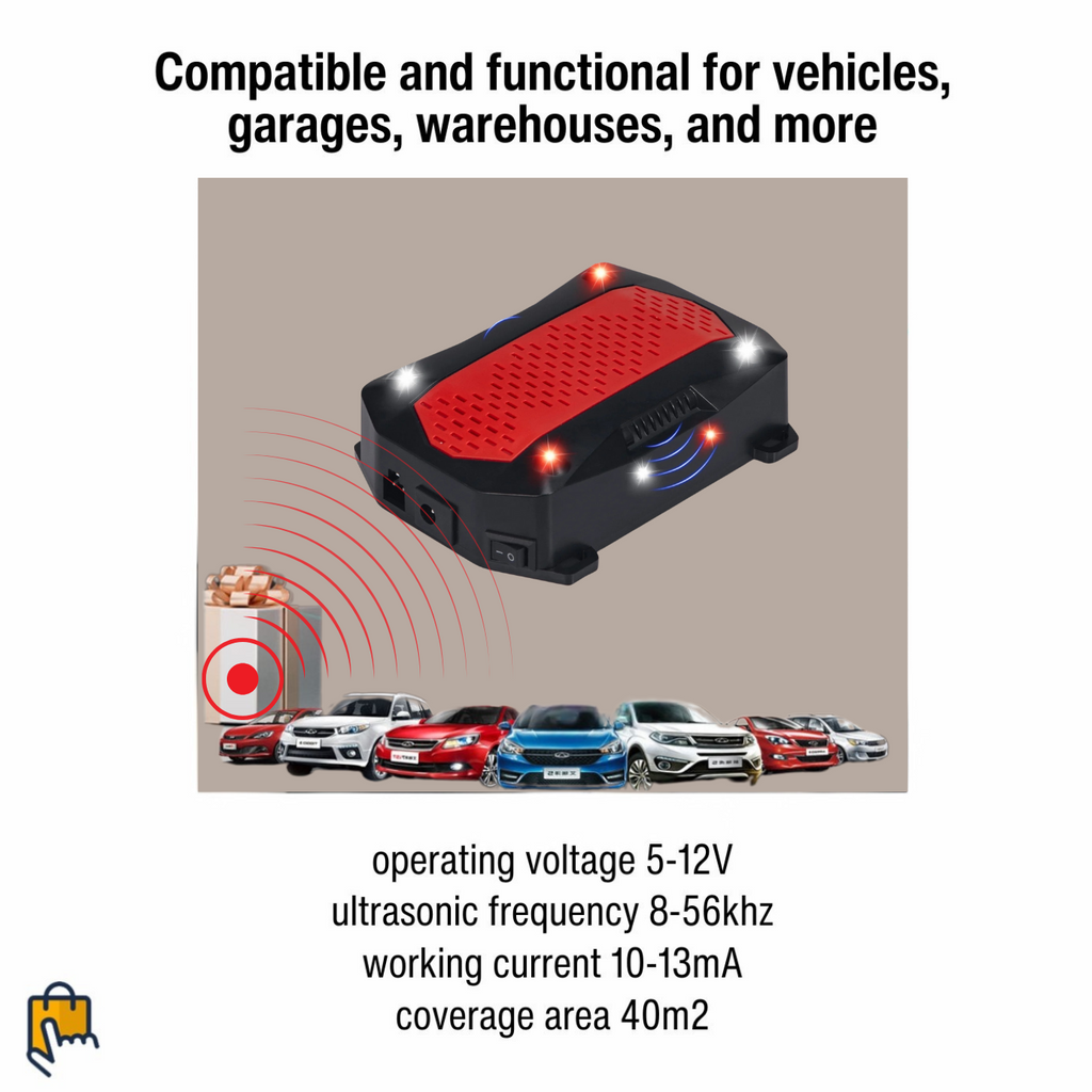 Ultimate Rodent Vehicle Protector - Ultrasonic Rodent Repeller