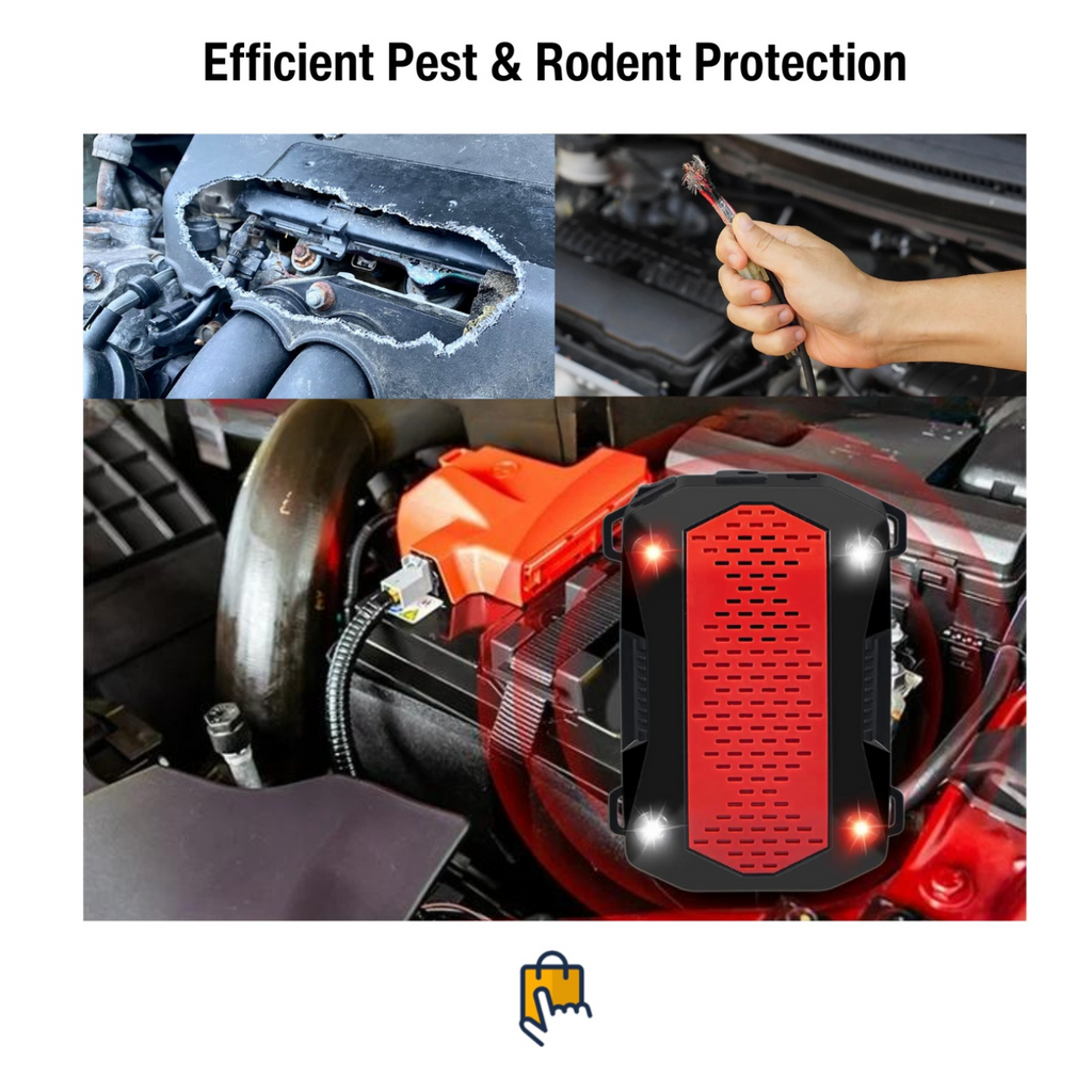 Ultimate Rodent Vehicle Protector - Ultrasonic Rodent Repeller