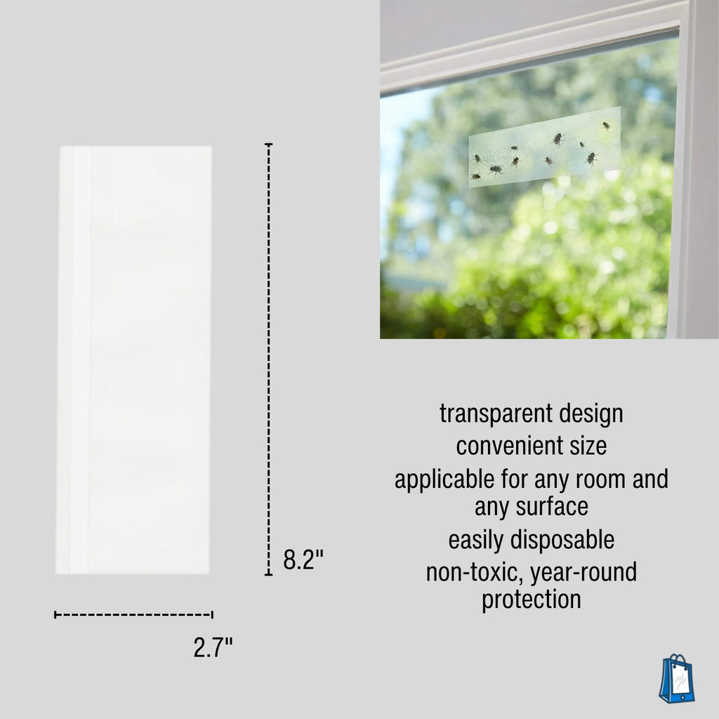 window sticky traps, size
