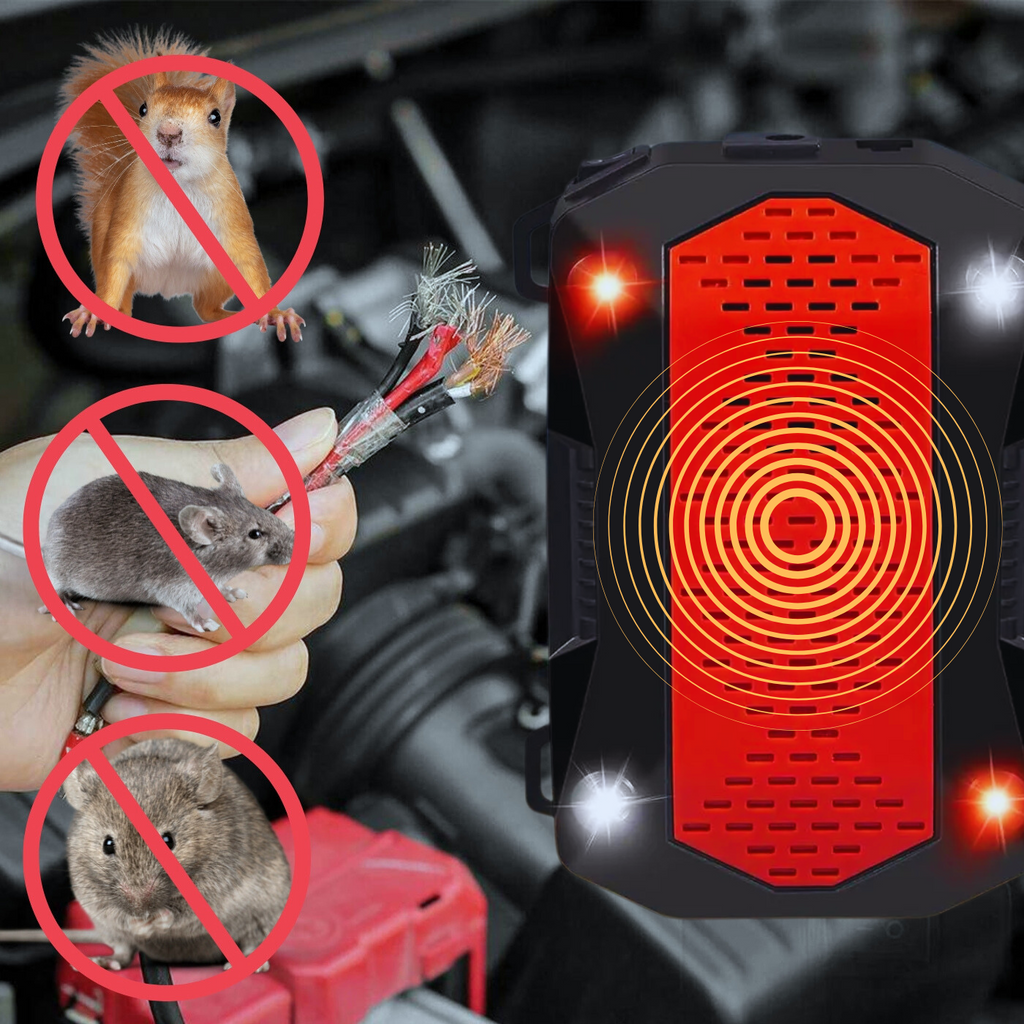 Ultimate Rodent Vehicle Protector - Ultrasonic Rodent Repeller