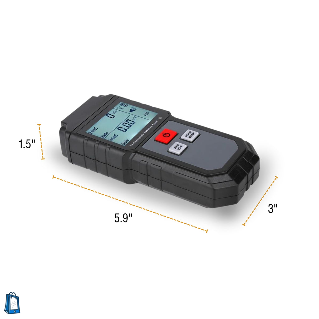 EMF Meter Anti-Radiation Monitor Portable Electromagnetic Tester