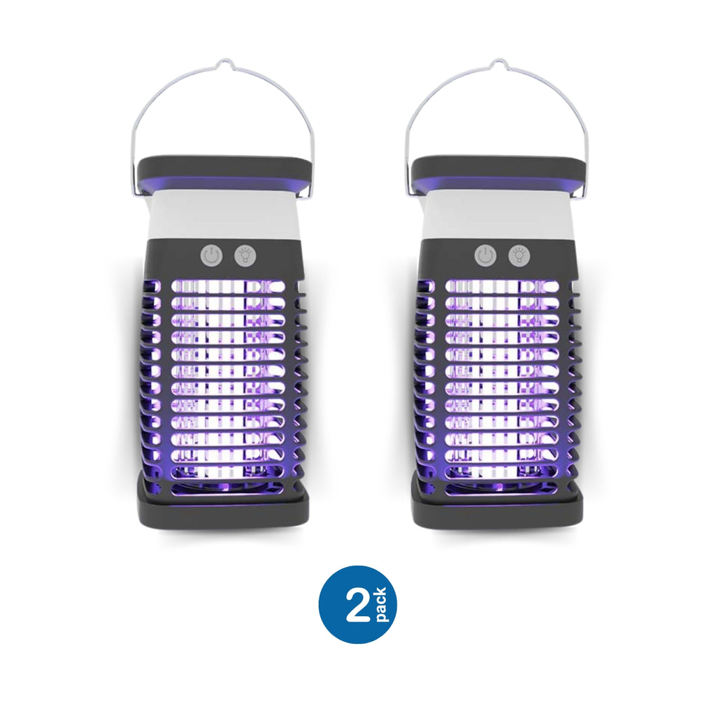 electric bug zapper solar, 2 pack