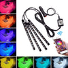 Image of Car LED Strip Light - 4pcs 48 LED