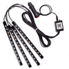 Image of Car LED Strip Light - 4pcs 48 LED