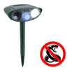 Image of Ultrasonic Snake Repeller - Solar Powered - Flashing Light- Get Rid of Snake in 48 Hours or It's FREE