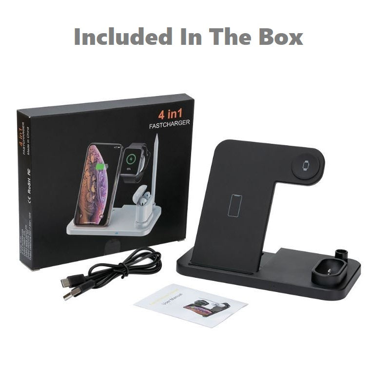 Wireless Charger 4 in 1 - 3.0 Adapter Included