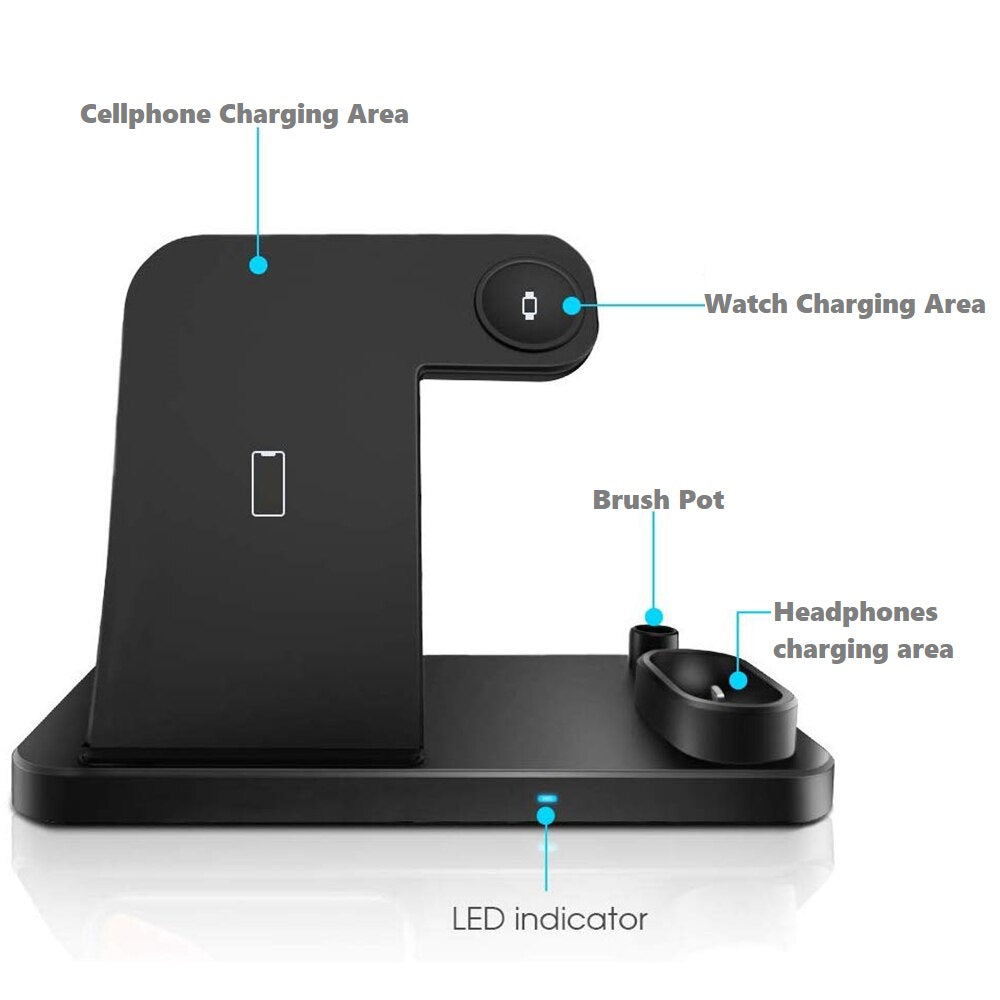 Wireless Charger 4 in 1 - 3.0 Adapter Included