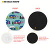 Image of Car Coaster for Drinks - Absorbent - 2.75 Inches