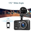 Image of Dual Dash Cam 1920x1080P FHD Front and Rear - 4''