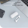 Image of Wireless Earbuds with Wireless Charging Case IPX4 Waterproof - White