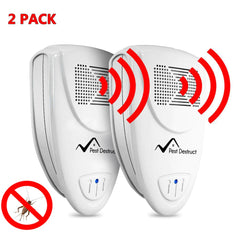 Ultrasonic Cricket Repellent PACK OF 2 - Get Rid Of Crickets In 48 Hours Or It's FREE