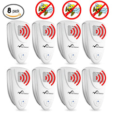 Ultrasonic Bee Repeller PACK of 8 - Get Rid Of Bees In 48 Hours Or It's FREE