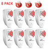 Image of Ultrasonic Cockroach Repellent - PACK of 8 - Get Rid Of Roaches In 48 Hours Or It's FREE