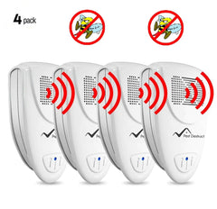 Ultrasonic Wasp Repeller PACK of 4 - Get Rid Of Wasps In 48 Hours Or It's FREE