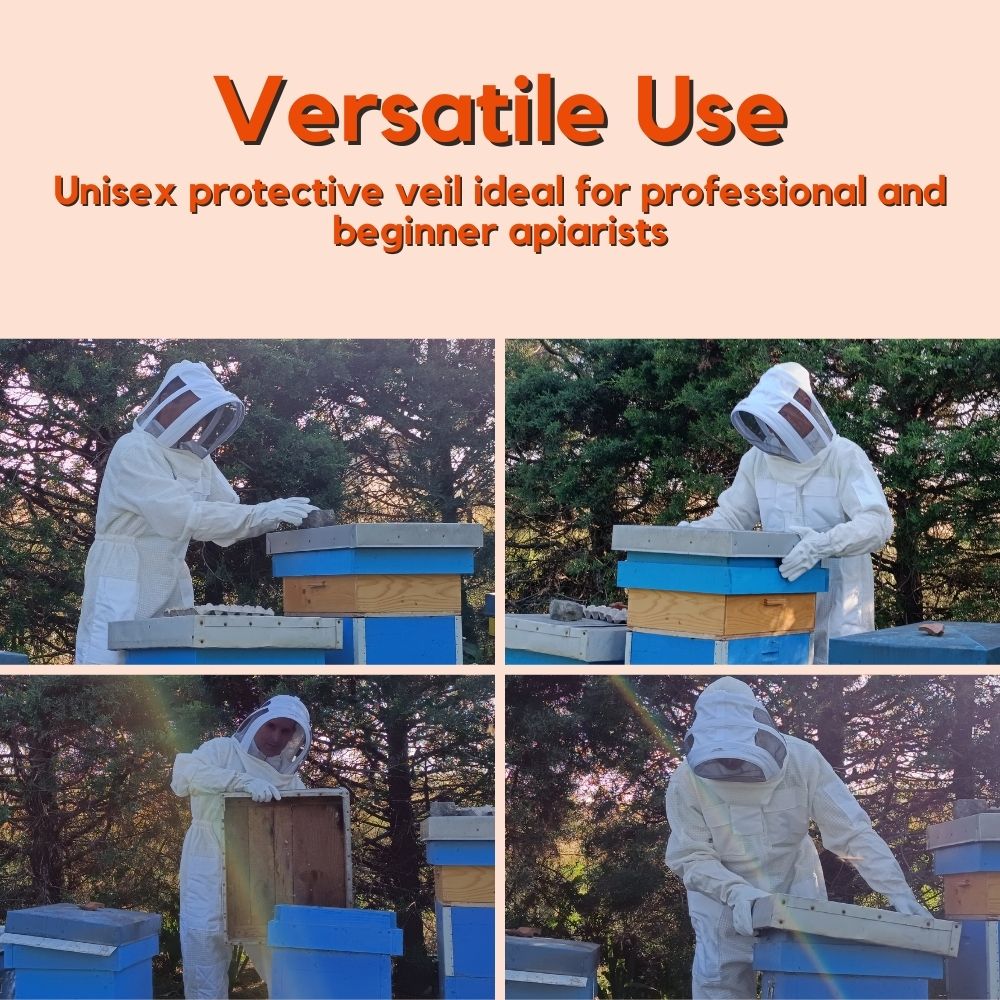 Professional Bee Fencing Veil for Effective Bee & Wasps Removal and Protection