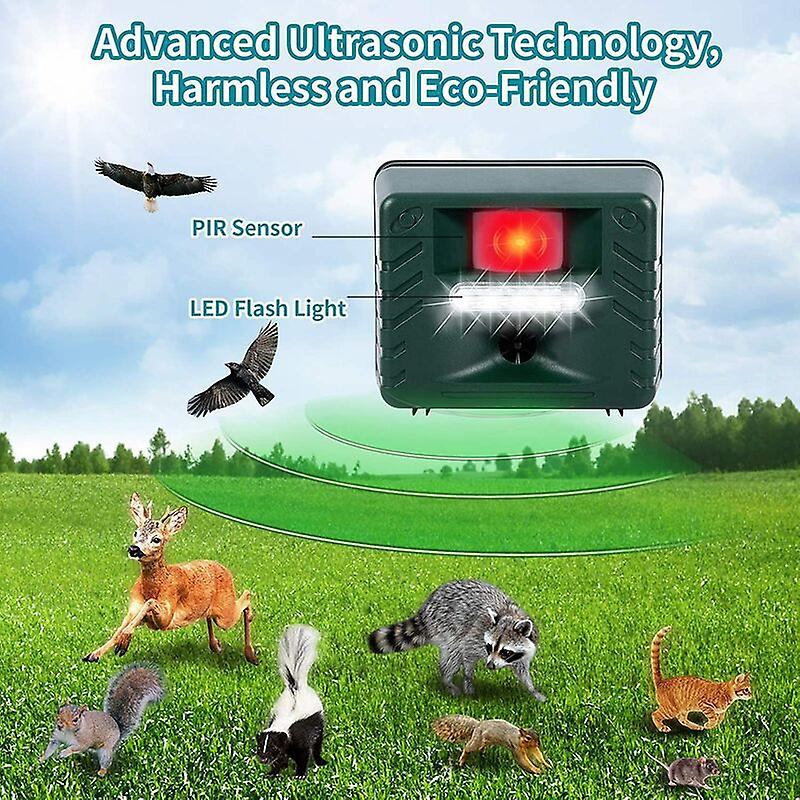 Woodpecker Ultrasonic Repeller PACK OF 4 - Effective Bird Control