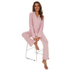 Image of Bamboo Pajama for Women Long Sleeve Sleepwear Set