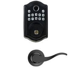 Fingerprint Door Lock with Handle