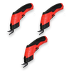Image of Fabric & Cardboard Electric Scissors PACK OF 3