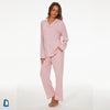 Image of Bamboo Pajama for Women Long Sleeve Sleepwear Set