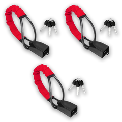 Anti-Theft Car Steering Lock PACK OF 3