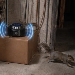 Smart Squirrel Indoor Repeller - 360° Ultrasonic Coverage