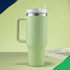 Image of Stainless Steel Tumbler with Straw