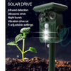Image of Ultrasonic Solar Animal Repeller - 5 Adjustable Modes - Get Rid of Deer, Squirrels, and Raccoons in 48 Hours