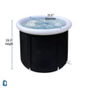 Image of ice bath tub