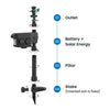 Image of Solar Powered Motion Activated Deer Sprinkler - Get Rid Of Deer