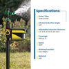 Image of Solar Powered Motion Activated Deer Sprinkler - Get Rid Of Deer