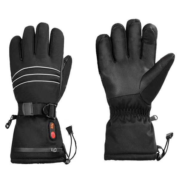 Super Therma Heated Gloves for Men Women, Touchscreen Waterproof Recha ...