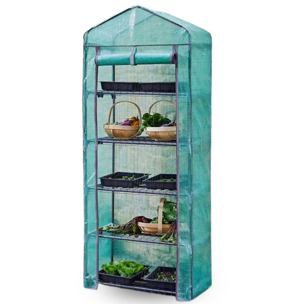 5-Tier Mini Greenhouse for Indoor and Outdoor