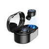 Image of Wireless Earbuds with Wireless Charging Case IPX4 Waterproof - Black
