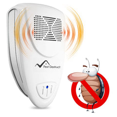 Ultrasonic Cockroach Repellent - PACK of 8 - Get Rid Of Roaches In 48 Hours Or It's FREE