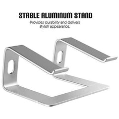 Laptop Stand for 10-15.6” Laptops - Silver