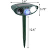 Image of Squirrel Outdoor Solar Ultrasonic Repeller - Get Rid of Squirrels in 48 Hours or It's FREE