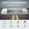 Image of Dual Mirror Dash Camera - 7" Touch Screen 1080P Front and Rear
