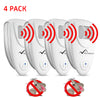 Image of Ultrasonic Mice Repellent - PACK OF 4 - Get Rid Of Mice In 48 Hours Or It's FREE