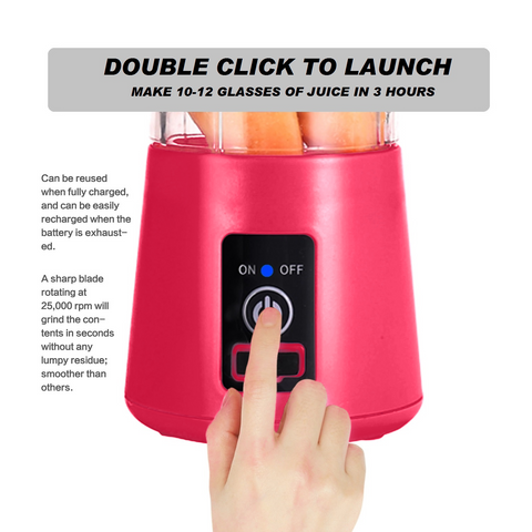 Portable USB Blender for Shakes and Smoothies